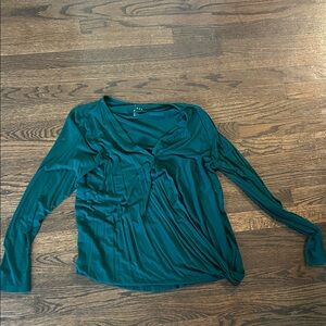 a new day Green Long Sleeve Top
